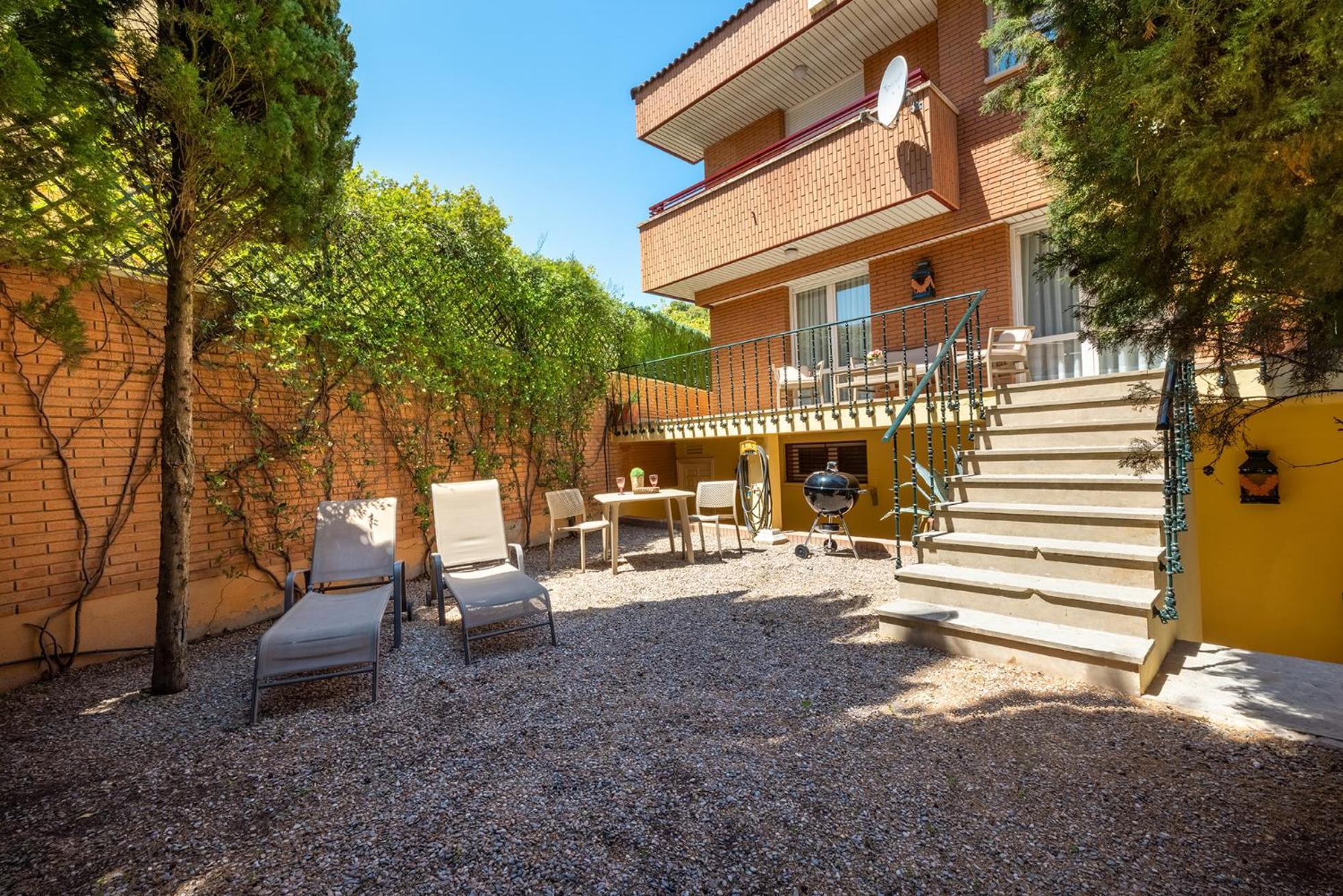 Casa Con Piscina En El Centro Villa Tudela Luaran gambar